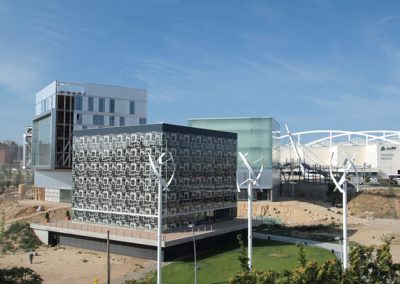 Señalización Digital, Cartelería digital – Edificio de Emisiones Cero en Zaragoza